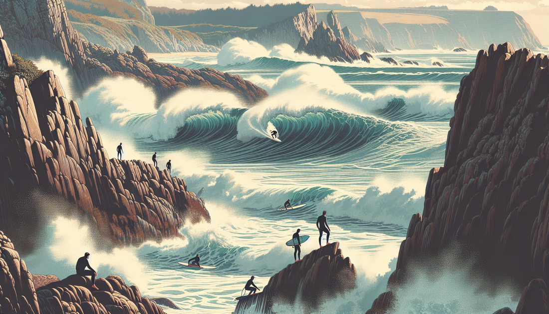 "Les Vagues Légendaires de Bretagne : Top 10 des Spots Incontournables pour Surfeurs Aventureux"